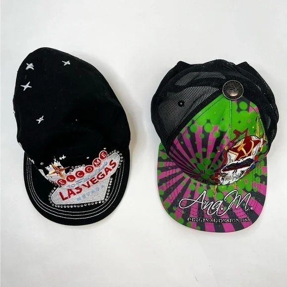 WELCOME LASVEGAS & ANA.M DESIGN BaseballCap