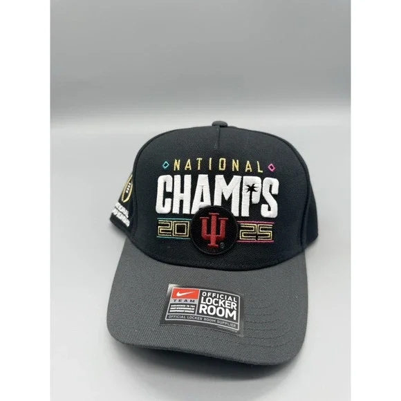 Indiana‎ Hoosiers College Football Playoff '25 National Champions Hat Size M/L