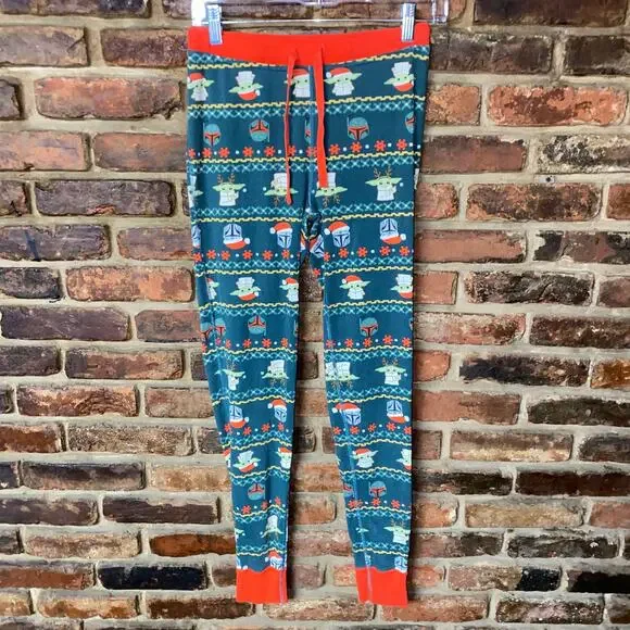 Hanna Andersson x Star Wars Baby Yoda Pajama Sleepwear Pants Women's Size XS