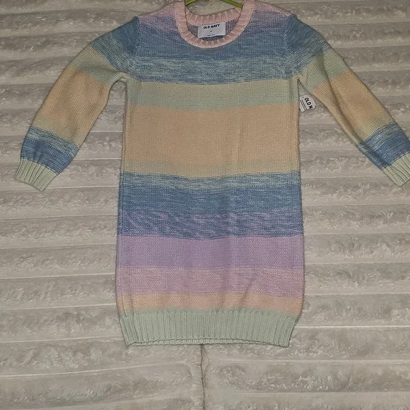 Old Navy Multicolor Striped Sweater Dress ⚡️