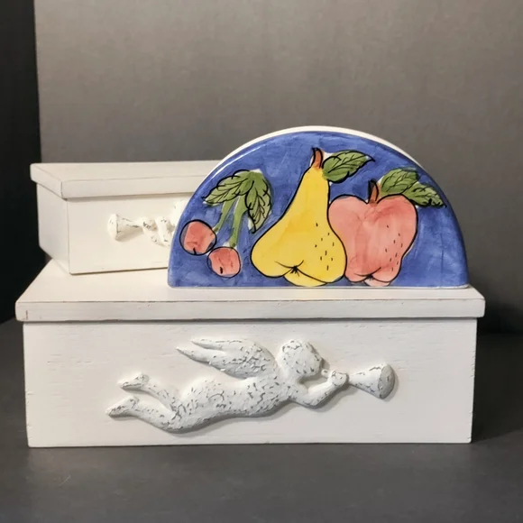 CERAMIC NAPKIN HOLDER⭐