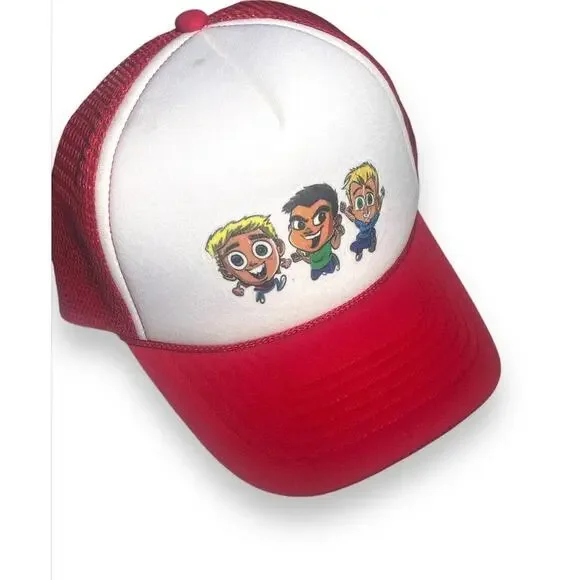 HobbyKids As‎ Cartoons Mesh Trucker Red Hat Hobby Kids TV Series