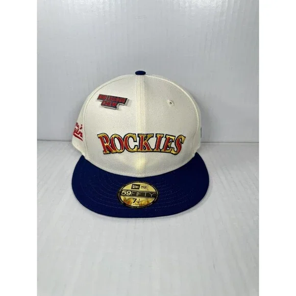 Size 7 1/4 New Era Colorado Rockies Big League Chew Original 59FIFTY Fitted Hat