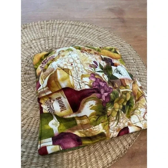 Wine & Grape Design Bowl Cloth