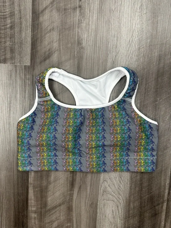 Section 119 Grateful Dead Skeleton Rainbow Sports Bra (NWOT) - Small