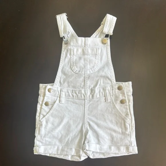 Old Navy Kids Classic White Overalls