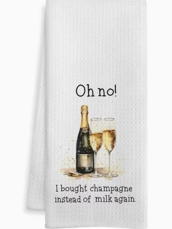 Kitchen Towel 18x26 White Waffle Weave Tea Towel