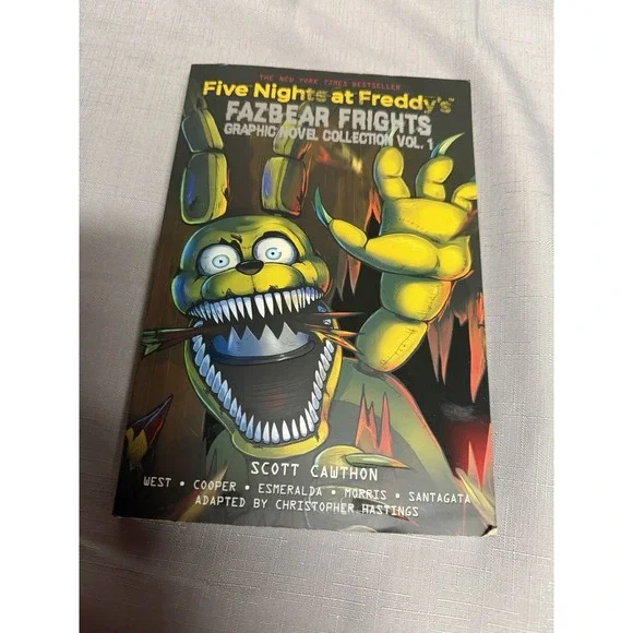Five Nights at Freddy's: Fazbear Frights Graphic Novel by Scott Cawthon NEW 📖