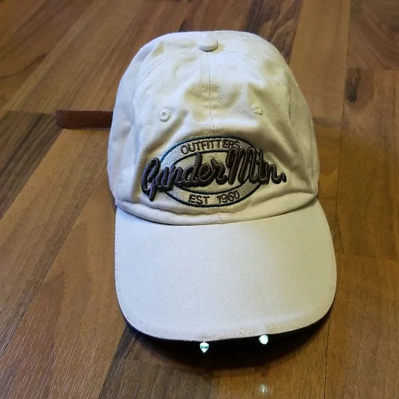 Gander Mountain Khaki Embroidered Light-Up Hat Ballcap