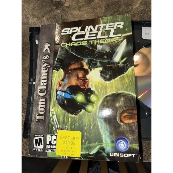 Tom Clancy's Splinter Cell: Chaos Theory PC DVD-ROM mint