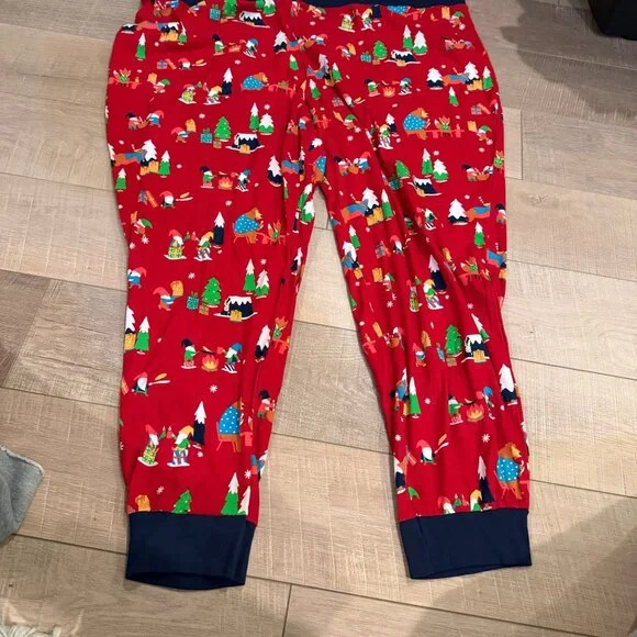 WONDERSHOP BY TARGET 6X RED CHRISTMAS PAJAMA PANTS NEW KNOMES