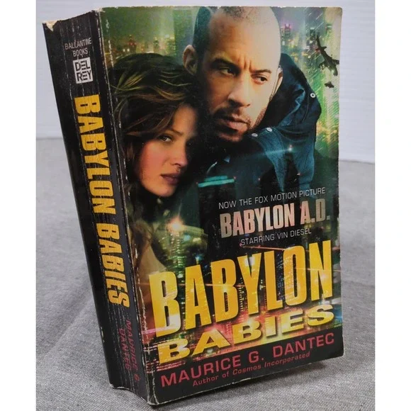 Babylon Babies Maurice‎ G Dantec 2008 Del Rey Movie Tie-In Edition VTG Paperback