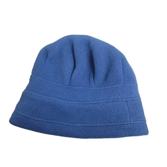 Vtg Columbia Size Small / Medium Blue Beanie Made in USA