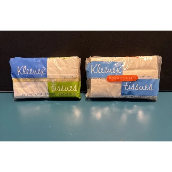 Vintage Kleenex Pocket Pack‎ Tissue