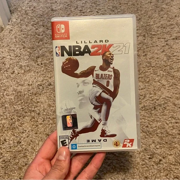 Nintendo Switch NBA 2k21 Game NWOT