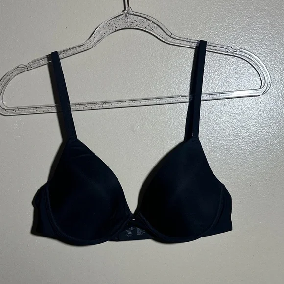 Soma 36B‎ Black Lightly Lined Plunge Bra