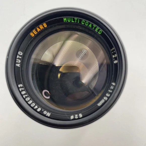 Sears Auto MC 135mm f/2.8 Pentax K PK Mount Lens - for SLR Cameras