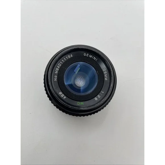 Gemini MC Auto Lens 1:2.8 f=28mm Camera Lens