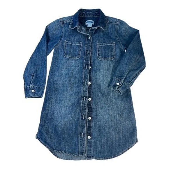 Old Navy Blue Denim Dress