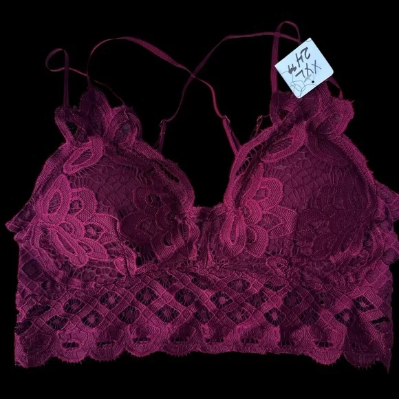 NWT Anemone‎ Lace Bralette  strappy adjustable XXL-MIX & Match all New bralettes