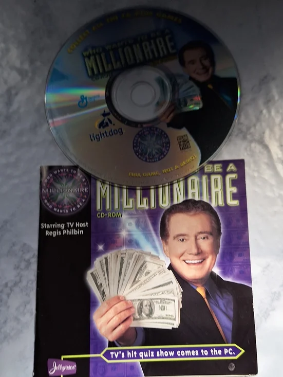 Who Wants to Be a Millionaire PC CD-ROM Starring Regis Philbin
