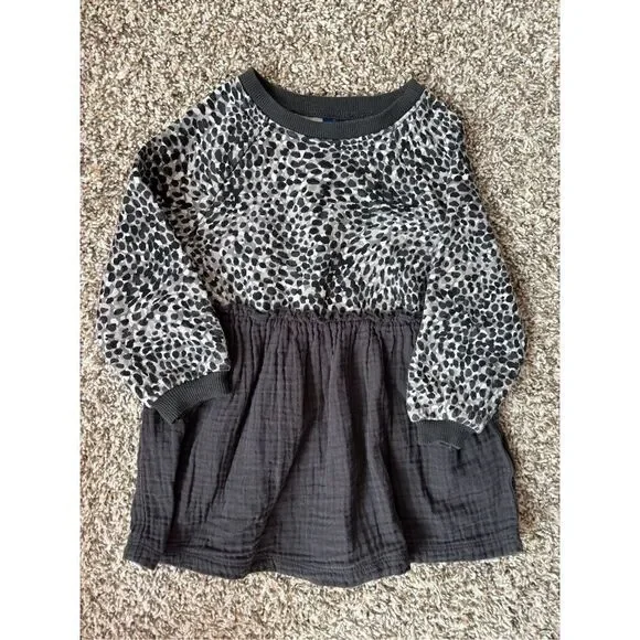 ❤️Old Navy Baby Girl Leopard Print Dress 18-24M