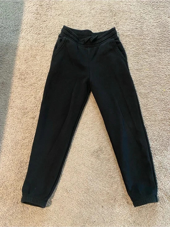 Old Navy Kids Black Jogger Sweatpants with Drawstring