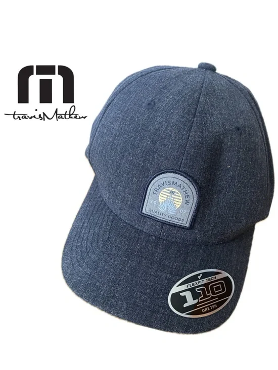 NWT TravisMathew Agave Festival Snapback Flexfit Yupoong Blues Golf Hat 1MY212