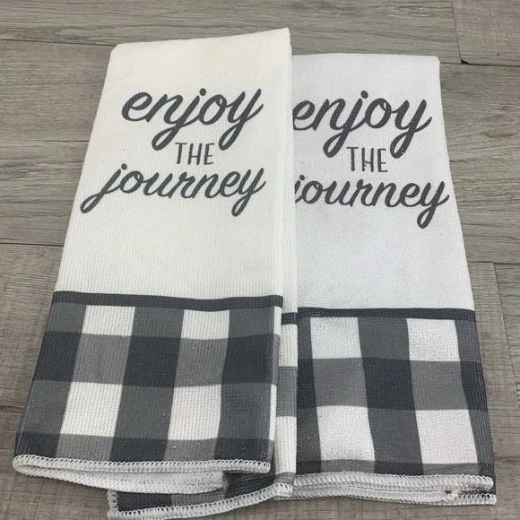 2 Pack Microfiber Kitchen Towels (15