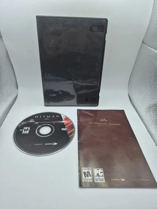 Hitman: Blood Money (PC DVD-ROM, 2006) - Disc and Manual Only