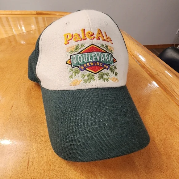 Boulevard Brewing Co. Green and White Cap