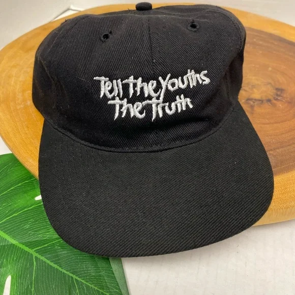 Tell the youths the Truth Canvas  Snap Back Hat by Goode Co.