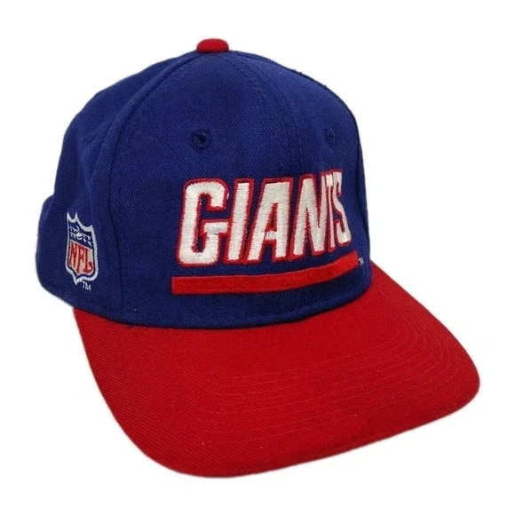 Vintage Sports Specialties New York Giants Plain Logo Blue Fitted 7 1/8 Hat NFL