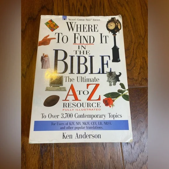Where To Find It In The‎ Bible A-Z The Ultimate Resource