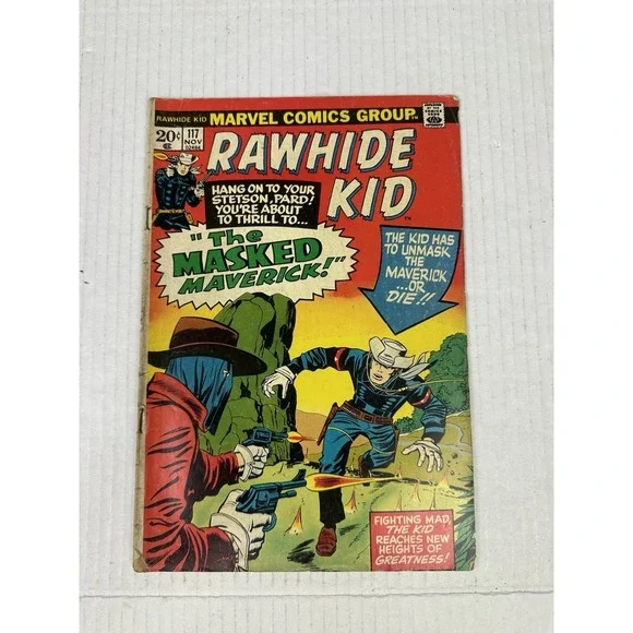 Rawhide Kid #117 Marvel Pub 1973 The Masked Maverick