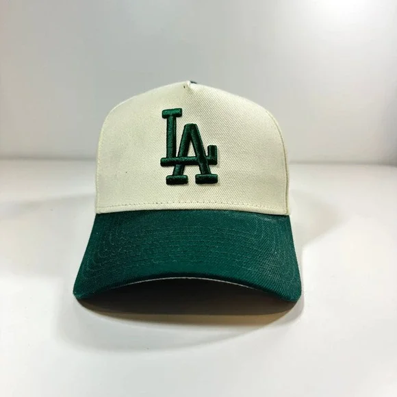 New Era 9FORTY Los Angeles Dodgers Viva Los Dodgers Snapback Hat Cream Green
