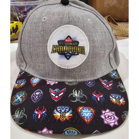 Marvel Realm‎ of Champions Baseball Cap Hat 2019 NYCC Kabam Contest