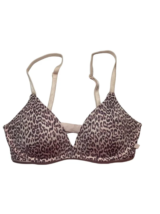 Women's Victoria's Secret 32A Beige Brown Leopard Print Bra