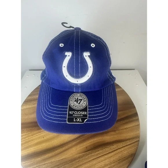 Indianapolis Colts '47 Closer‎ L-XL Flex Hat NEW