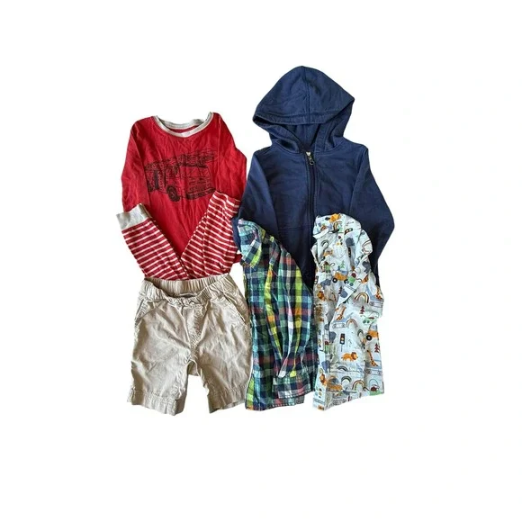Boys 4T bundle lot Hanna Andersson  Old Navy Mick & Mack spring summer