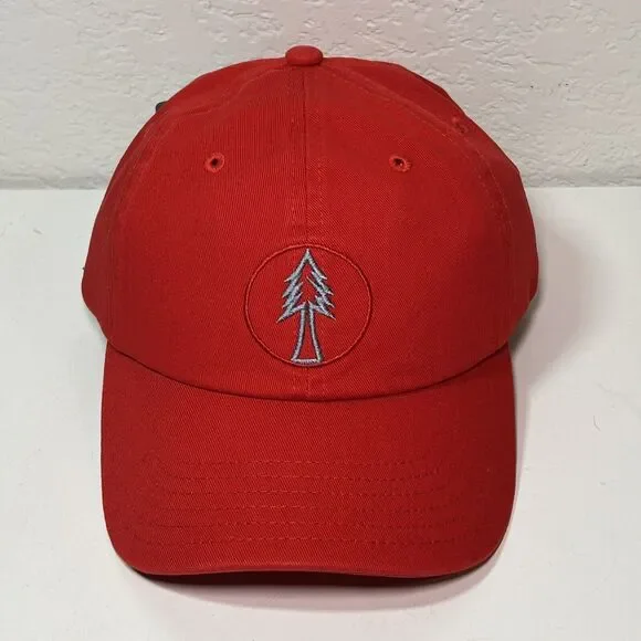 Pistil Mens Jose Hat Adjustable Strapback Outdoors Embroidered Red - NWT