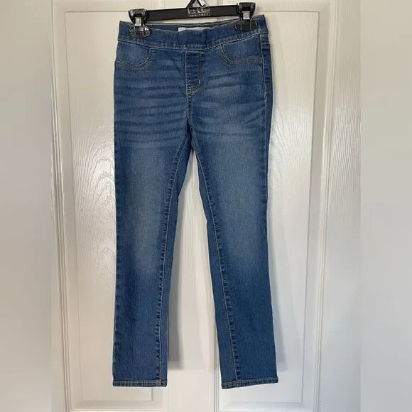 Old Navy skinny jeggings with adjustable waist size M (8)