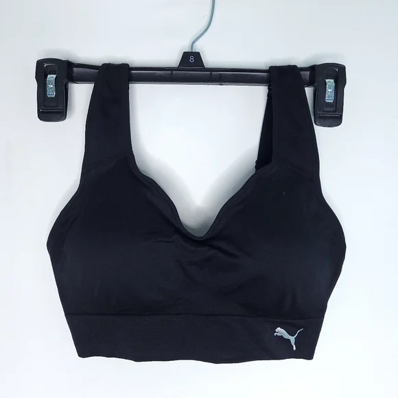 PUMA Seamless Sports Bra With Adjustable Straps MEDIUM