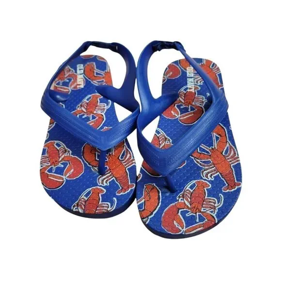 Old Navy crawfish flip flops 9