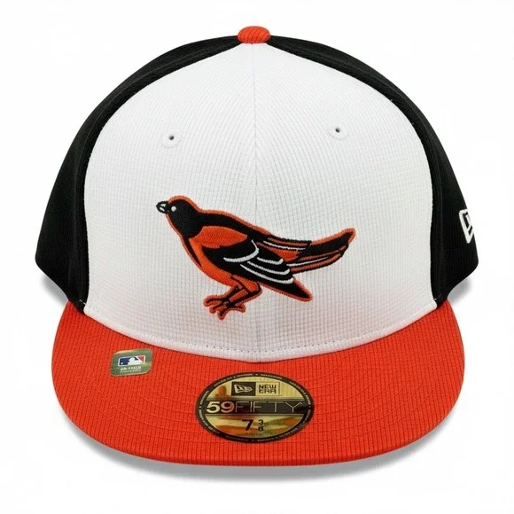 Baltimore Orioles Hat New Era 59FIFTY‎ MLB Baseball Cap Fitted Size 7 3/8 NWT
