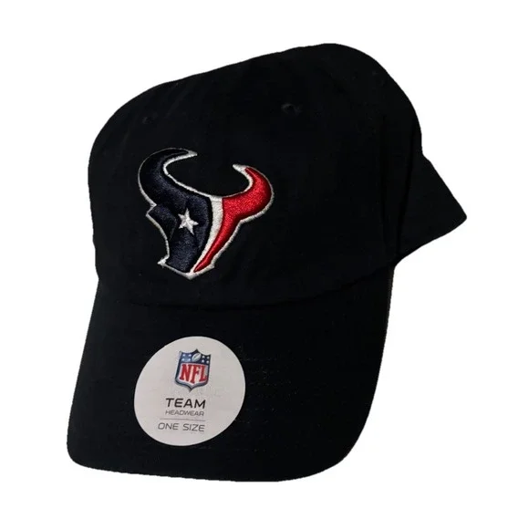 NFL Houston‎ Texans Blue Adjustable Hat Cap Unisex NFL(one size fits all) New
