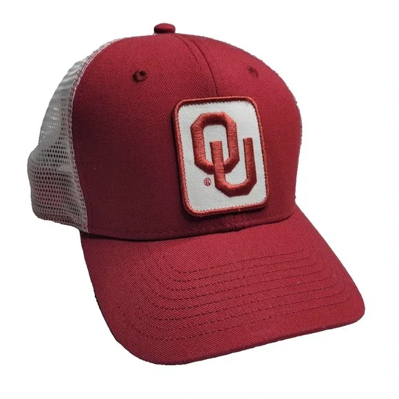 Oklahoma Sooners OU Nike Hat Cap‎ Snapback Red Patch Adjustable