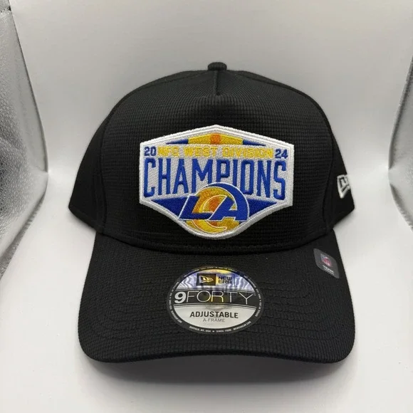 New Era 9forty‎ La Rams 2024 NFC West Division Champions Adjustable Hat