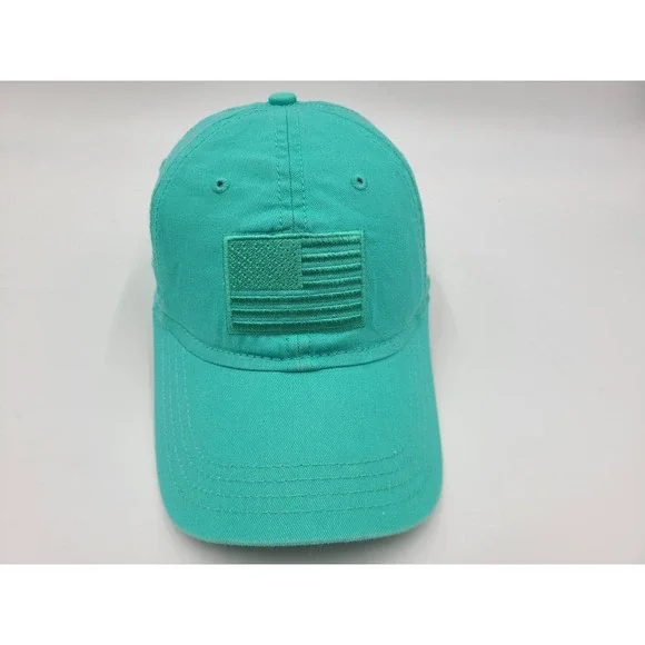 American Flag Academy Sports Outdoors Adjustable Hat Cap Dad Mom Men Women Blue