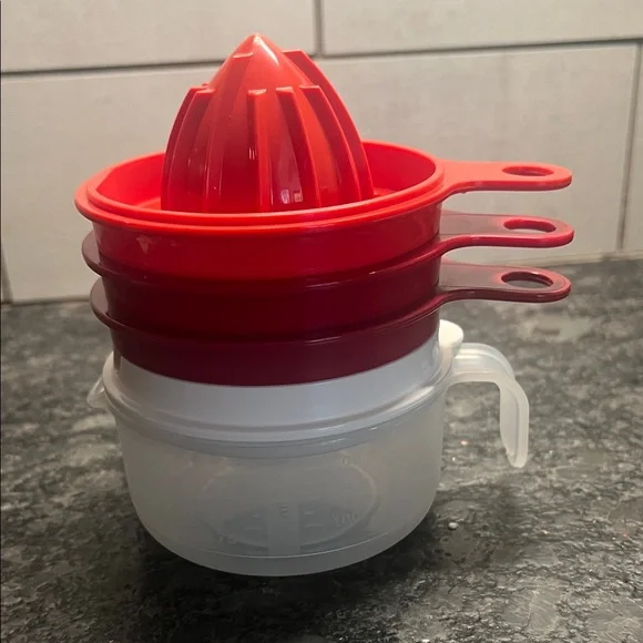 Tupperware All in One Juicer/Grater/egg Separator.  Cook’s Maid set